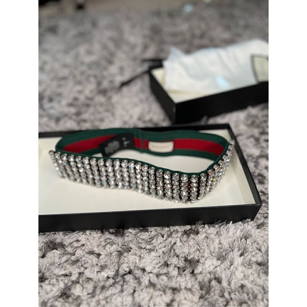 Gucci rhinestone head band